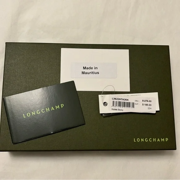 Brand new Longchamp Mailbox Zip around wallet - Picture 7 of 10